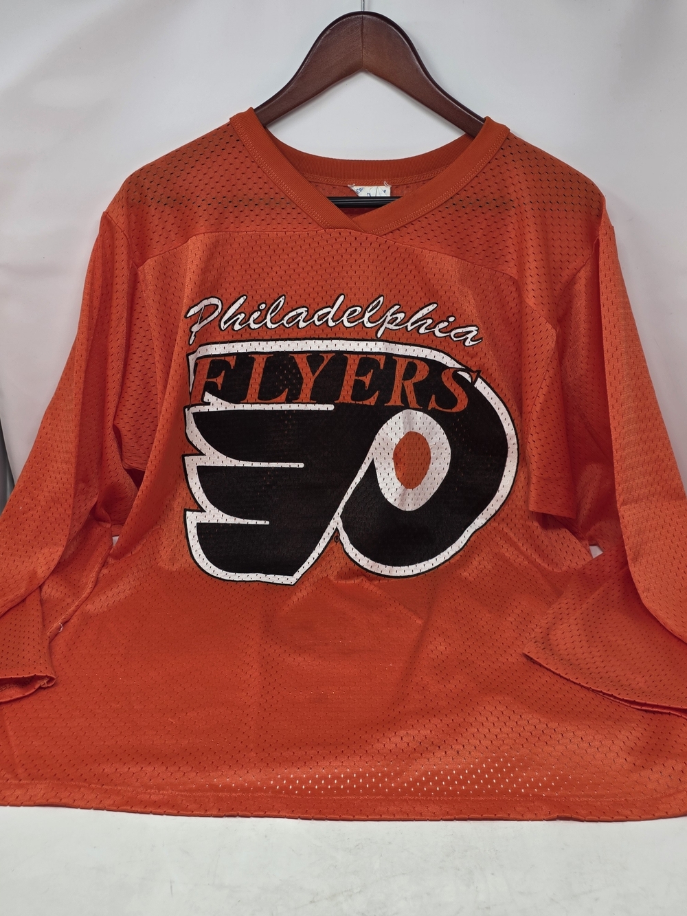 Vintage Majestic Tackle Tuff Philadelphia Flyers Practice Jersey Men’s Large